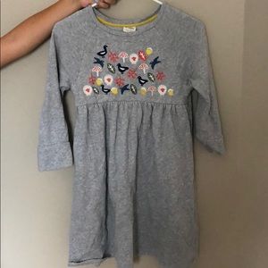 Mini boden cotton dress for winter